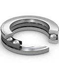 Durable SKF 51217 bearing with 85 mm bore, 125 mm outer diameter and 31 mm width, built from high quality bearing steel with a sheet metal cage for smooth, low friction single direction axial support in demanding machinery