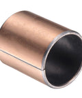 Front view of Sleeve Bearing 28mm Bore 32mm Outer Diameter 40mm Length Oilless Wrapped Plain Bearings Bronze Sintered Coated Carbon Steel Base