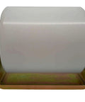 Slide Gate Guide Roller 3" White Hard Nylon UHMW Rollers with C Bracket Rear Post Welded Assembly Heavy Duty Anti Tipping Sealed