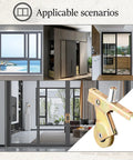 Four Pack Sliding Screen Door Rollers Replacement For Doors Stainless Steel Construction 1 Inch Concave Ball Bearing Wheels Top And Bottom Replaces B701 B702 B814 For Smooth Glide In Coastal And Humid Environments shown with various sliding door installations.