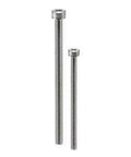 Two SNSS-M4-65-FT NBK Hex Socket Head Cap Screws, full thread, metal, for smooth motion in automation systems, 1-pack, Made in Japan.