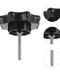Spare Tire Bolt Replacement 3.77 Inch Wheel Mounting Screw Clamp Hardware Car Accessory for secure installation front view