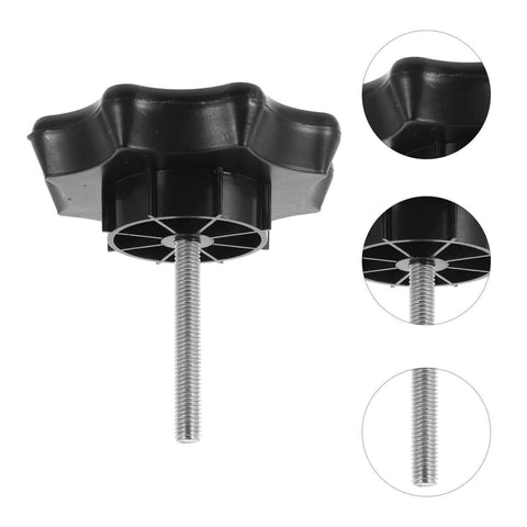 Spare Tire Bolt Replacement 3.77 Inch Wheel Mounting Screw Clamp Hardware Car Accessory for secure installation front view