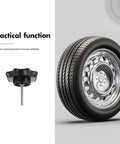 Spare Tire Bolt Replacement 3.77 Inch Wheel Mounting Screw Clamp Hardware Car Accessory for Secure Tire Hold Down and Easy Installation