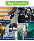 Spring Lock Washers Assortment Kit 1000 Pack 304 Stainless Steel M2 To M12 usage in DIY, car repair, medical, construction