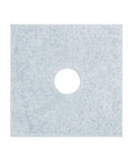 Square washer plate for 1-5/8 inch strut channel with 5/16 inch bolt hole, carbon steel, part of a twenty pack for electrical HVAC mounting.