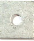 Heavy-duty square washers distribute load evenly and stabilize joints on outdoor, marine, and industrial projects; zinc plated steel washer