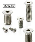 ✝️ SSHS-M4-6-SD NBK Length Socket Head Cap Screws - Extreme Low & Small Head.Pack of 10 - Made in Japan, assorted sizes