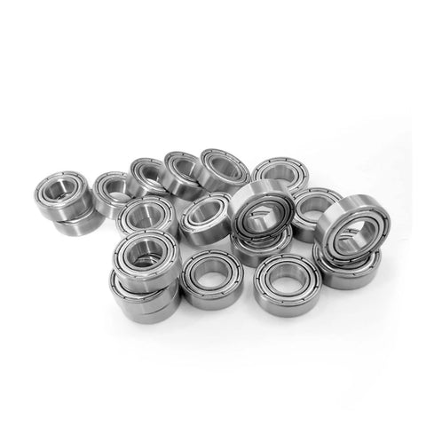 Two Pack Stainless Steel Ball Bearings S6200Z And S6210Z for Miniature Precision in Small Machinery Robotics and Hobby Projects