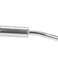 Close-up of Two Pack Japanese Bearing Tube Nozzles for Car Interior Air Blow Guns, M10x1 Thread, 120 Mm Long, Stainless Steel.