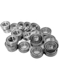 Two Pack Stainless Steel Ball Bearings S6200Z And S6210Z for Miniature Precision in Small Machinery Robotics and Hobby Projects