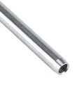 Stainless Steel Cable Tensioner Fitting With Threaded Stud For 1/8 Inch Railings side view of threaded end.