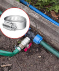 Installed 40 Pcs Hose Clamp Set With Seven Size Ranges Adjustable Pipe Tube Clamps Made From Premium 304 Stainless Steel