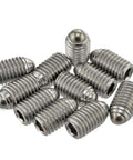Stainless Steel M4 X 16mm Hex Socket Spring Ball Point Grub Screws 20 Pieces With 0.8mm Pitch and 16mm Thread Length