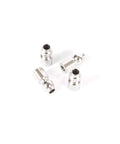 Axial Pivot Ball, Stainless Steel 12.75mm (4): Capra 1.9 UTB, AXI234003 pack of four visible on white background.