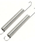 7 inch (2Pcs) Stainless Steel Replacement Recliner Sofa Chair Mechanism Tension Spring - Long Neck Hook Style pair