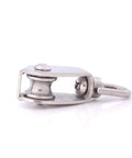 Stainless Steel M15 Wheel Swivel Pulley Block Heavy Duty Steel Single Wheel Swivel Lifting Rope Pulley for Wire Rope
