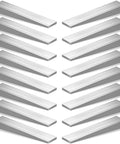 Steel Flange Wedge Beveled Set For Lathes And Welding Machines Right Angle Shims, 12-piece, 3.94x1.97x0.39 in displayed in rows