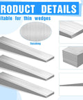 Steel Flange Wedge Beveled Set For Lathes And Welding Machines Right Angle Shims product details and finishing texture