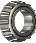 Efficient tapered inner race cone in durable steel, 1.1895 inch ID and 0.813 inch width, front view