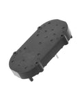 Stepper Rotation Motor 270 Degrees Auto Instrument Machine, 2.9 x 5.9cm, Black, shown in side view, rectangular shape.