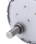 Close-up of 100V-127V Slow Rotating Motor, 0.8-1RPM Permanent Magnet Synchronous Motor CCW CW 4W 50/60Hz Replacement for Heater, Handicraft, Lighting