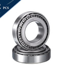 Two Pack 32209 Tapered Roller Bearing Cone And Cup in chrome steel GCr15, 45 mm bore and 85 mm outer diameter, ABEC3, pre-lubed