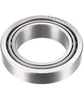 Set of two tapered roller bearing cones and cups, 30mm bore, 47mm outer diameter, close-up of single component.