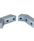 Three Hole Open Angle Bracket Corner Brace Framing Connector For Strut Channel Unistrut Compatible Fits One Half Inch Bolts And One And Five Eighths Inch Channel Pack Of Twelve