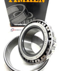 TIMKEN 25580/25520 1-3/4" Tapered Roller Bearing Set A52 with packaging visible, showing two metallic tapered bearings