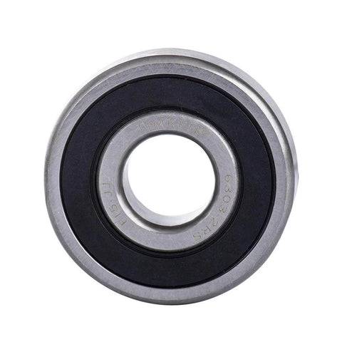 2PACK TIMKEN 6303-2RS Double Rubber Seal Bearings 17mmX47mmX14mm, deep groove ball bearing with black seal