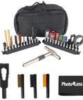 Torque Limiter/All-in-One Torque Drive/Modular T-Drive Bundle with 3 Piece Cleaning Brush Set, Versatile Durable Steel Mini Pry Bar Bit