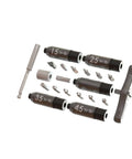 Birchwood Casey B/C Torque Limiter Set Silver with 12 gunsmithing bits and various torque settings in view.