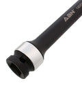 Close-up of 1/2in Drive 8in Long Torque Limiting Socket Extension Bar, 140 ft/lb CR-MO with Silver Color-Coded Aluminum Ring