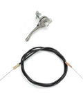 Throttle Cable Kit Upgrade for J36 JS36 B46 BS46 Trowel Machines showing throttle lever and cable components