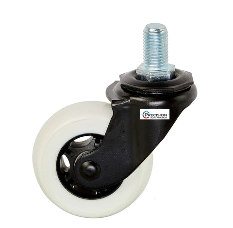 Premium Replacement Caster Wheel 76mm By 30mm For Razor Crazy Cart CC XL And DLX Complete Front And Rear Wheel Assembly