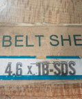 Box labeled '4.6 X 1B-SDS' for compact SDS pulley with 5 inch outer diameter and 2-1/8 inch bore for belt drive setups.