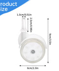 4 Pcs Replacement Walker Wheels For Baby Walkers Rollators And Strollers Universal Compatibility With Most Walkers And Aids shown