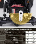 Waterproof 12g Servo Micro Servo Motor Metal Gear Arduino Servo 4.6kg High Torque Digital Servo installed in RC crawler