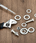 Vibration Resistant Wedge Locking Washers For M8 To M20 Bolts 90 Pcs Mn Steel with screwdriver and wrench