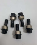 Parts NO# WHT006978 Wheel Bolt 5pack on white background, five OEM replacement bolts for 5-lug vehicles