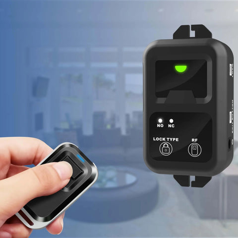 Wireless RF Remote Access Control Electric Strike Door Lock Fail Secure Kit With Remote Control 164 Foot Range close-up