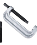 XL Ball Joint C Frame Press Kit for U Joints and Wheel Studs, showing heavy-duty C-frame with bolt, ideal for large pickups