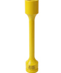 1-Inch Drive 33-Mm Torque Limiting Socket, yellow, for heavy-duty trucks, isolated against white background
