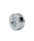Durable zinc plated steel half inch bore shaft collar set delivers secure, vibration-resistant shaft locking for gearboxes
