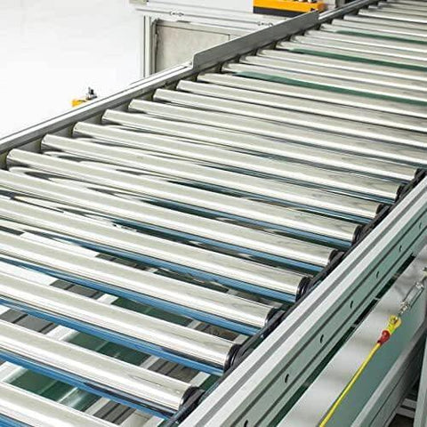 Gravity Conveyor Roller - 2" Diameter x 12" Length - Stainless Steel - Buy Bearings online - Fast US Shipping